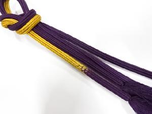 正絹　手組帯締め